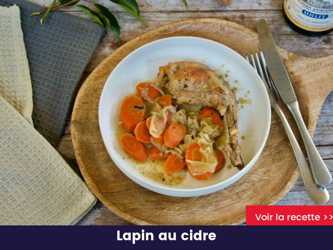 Lapin au cidre